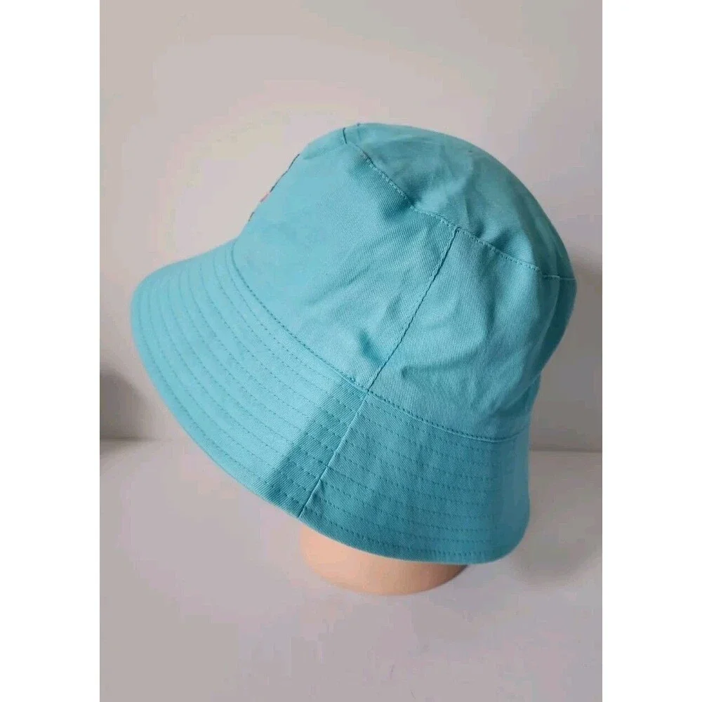Disney Aloha 100 Anniversary Lilo & Stitch Bucket Hat Blue Adult NWT OS Primark